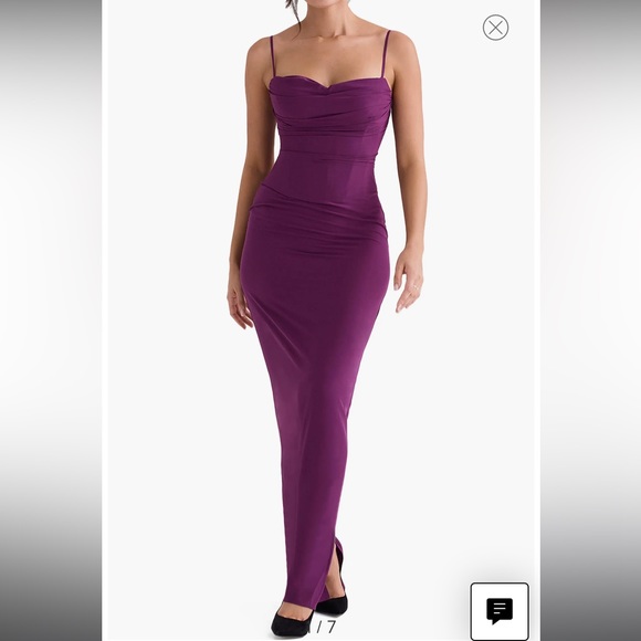 Gorgeous Purple Gown - Picture 7 of 12